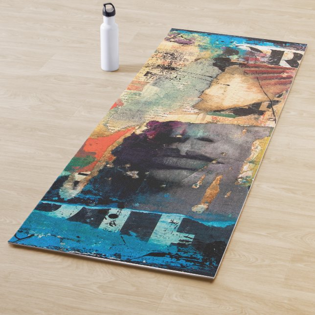 Esterilla De Yoga Cabeza de Collage (In situ)