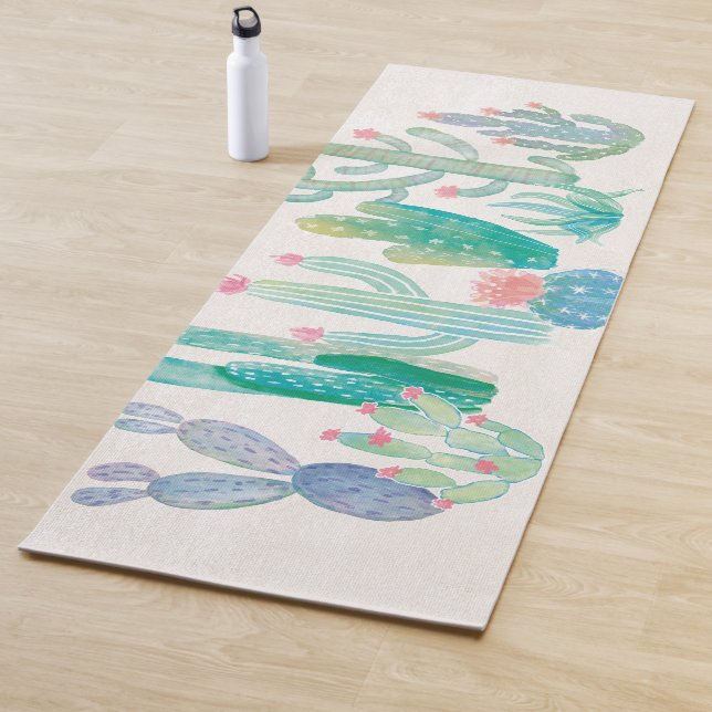 Esterilla De Yoga Cactus bohemio (In situ)