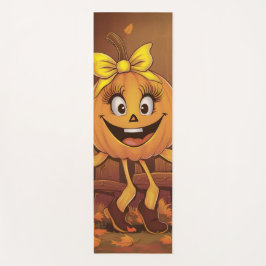 Esterilla De Yoga Calabaza feliz.