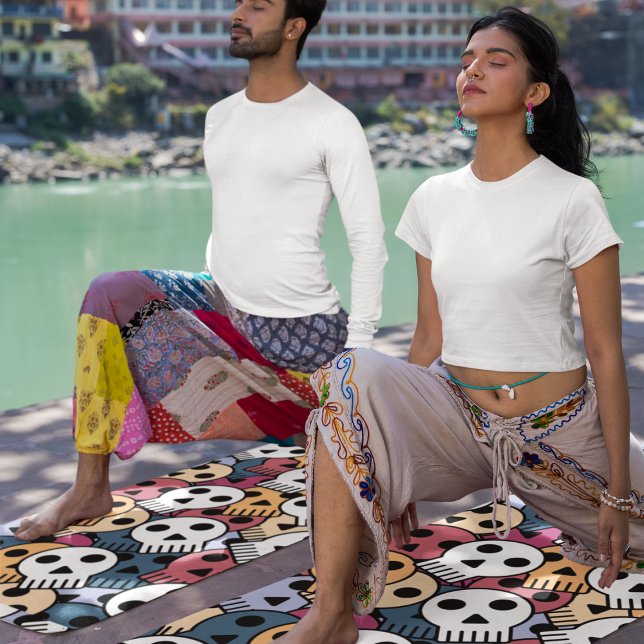 Esterilla De Yoga calaveras de halloween (Subido por el creador)