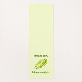 Esterilla De Yoga "Calle Romaine - Lettuce Meditate"