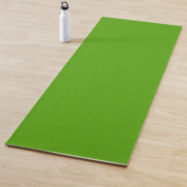 Esterilla De Yoga Calm & simple lime green textured background  (In situ)