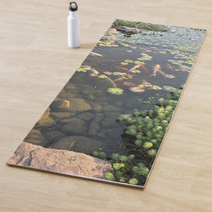 Esterilla De Yoga Calmar Zen Garden Koi Fish Pond