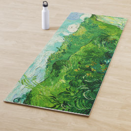 Esterilla De Yoga Campos de trigo verde Vicente Van Gogh