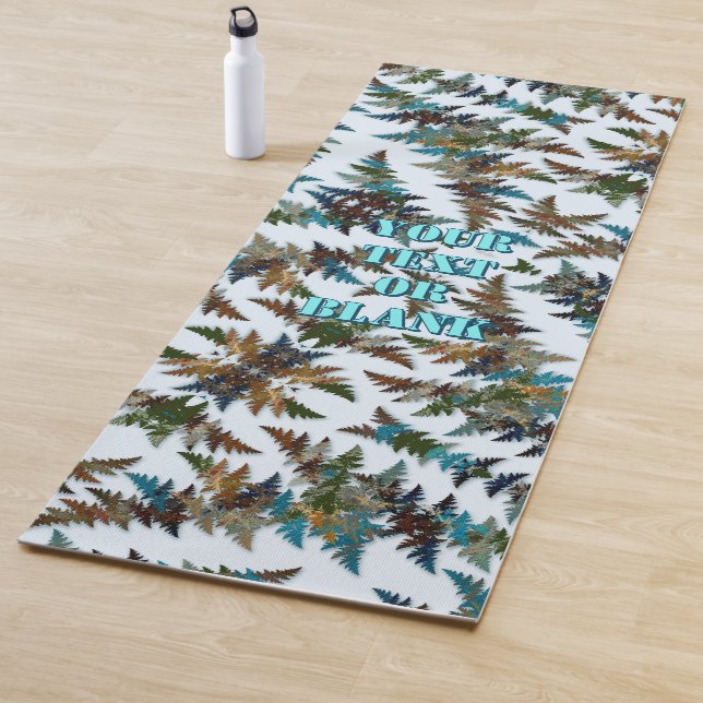 Esterilla De Yoga Camuflaje Ártico Fractal Fantasioso (In situ)