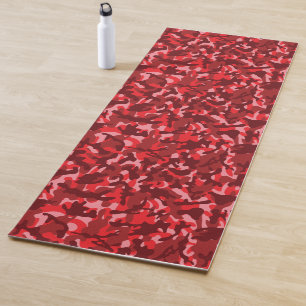 Esterilla De Yoga Camuflaje de salmón rojo
