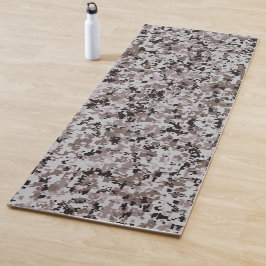 Esterilla De Yoga Camuflaje digital - Patrón de camuflaje SM negro-g