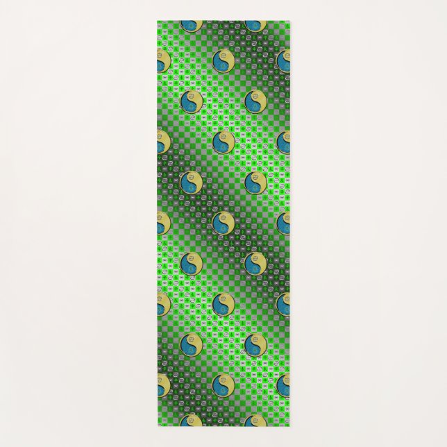 Esterilla De Yoga Cáncer y cabra Metalizado (Anverso)