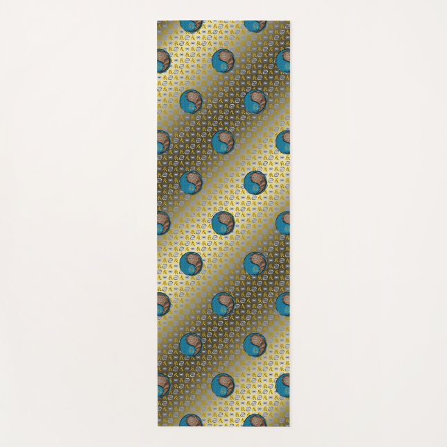 Esterilla De Yoga Cáncer y dragón de la Tierra (Anverso)