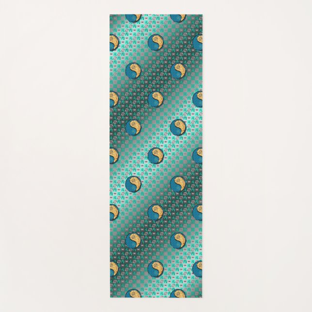 Esterilla De Yoga Cáncer y perro de bomberos (Anverso)