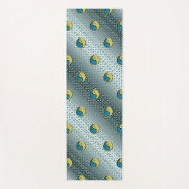 Esterilla De Yoga Cáncer y serpiente Metalizado