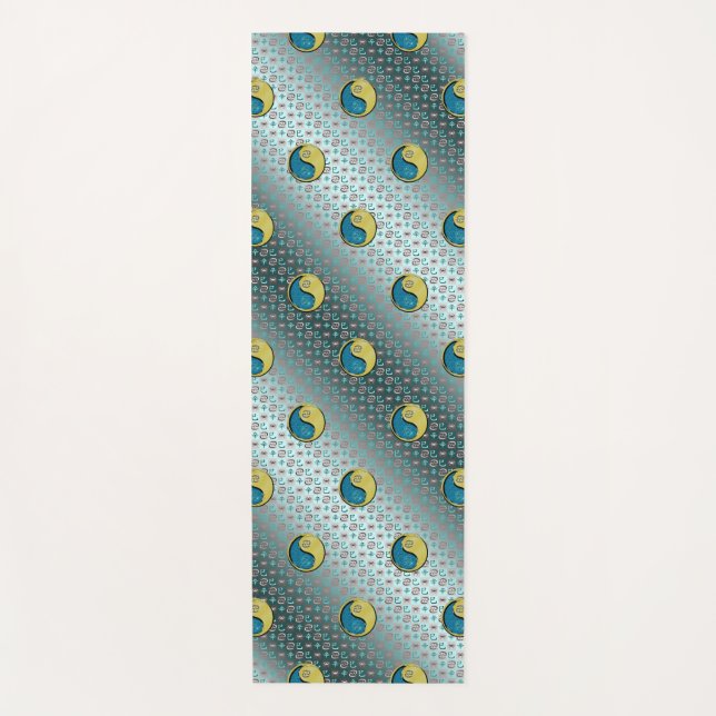 Esterilla De Yoga Cáncer y serpiente Metalizado (Anverso)