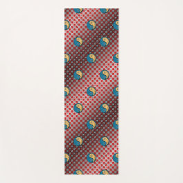 Esterilla De Yoga Cáncer y tigre de fuego