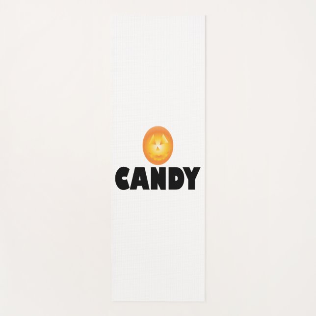 Esterilla De Yoga Candy Halloween (Anverso)