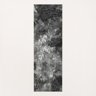 Esterilla De Yoga Capas de cristales grises