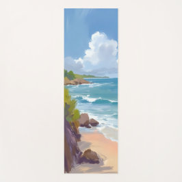 Esterilla De Yoga Cape Cod Beach Bay Ocean Painting