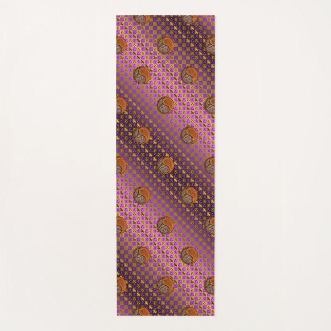 Esterilla De Yoga Capricornio y Boar de Madera (Anverso)