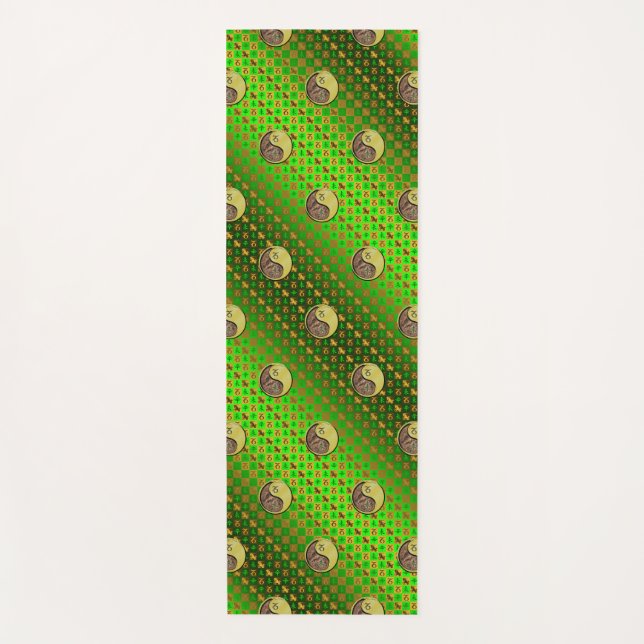 Esterilla De Yoga Capricornio y cabra Metalizado (Anverso)