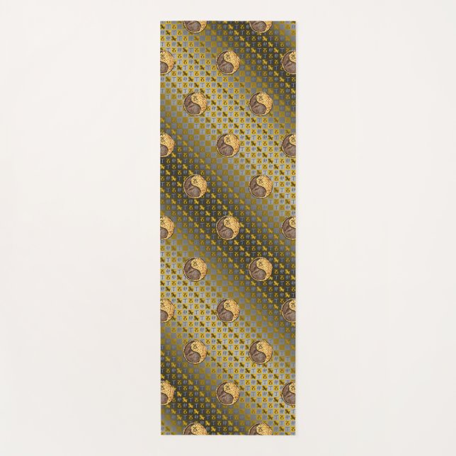 Esterilla De Yoga Capricornio y Conejo de Fuego (Anverso)