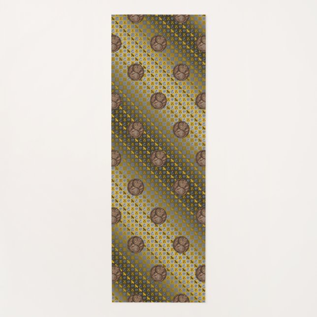 Esterilla De Yoga Capricornio y conejo terrestre (Anverso)