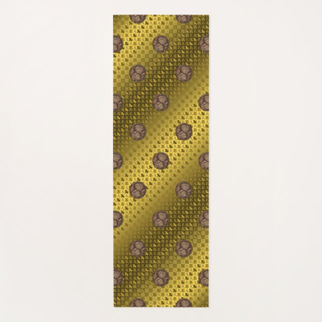 Esterilla De Yoga Capricornio y dragón terrestre (Anverso)