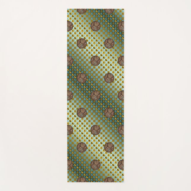 Esterilla De Yoga Capricornio y serpiente terrestre (Anverso)