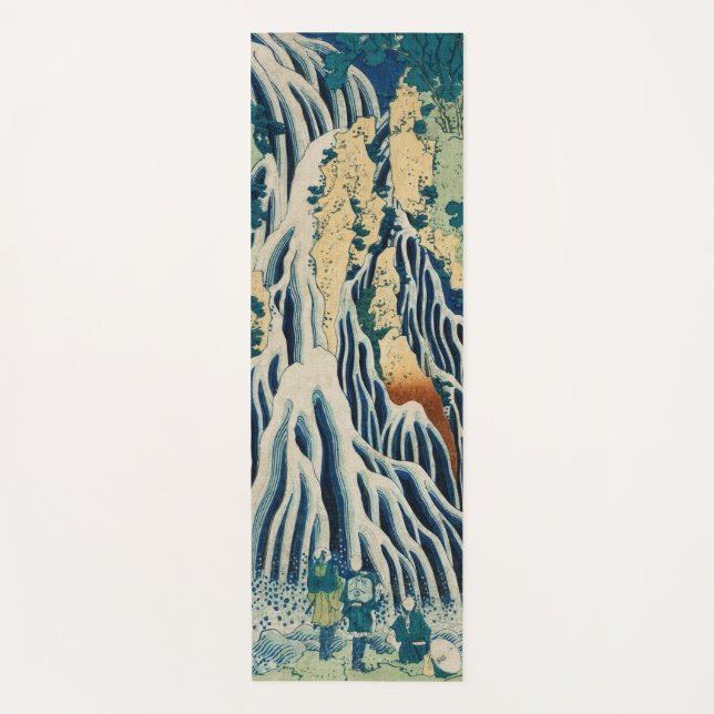 Esterilla De Yoga Cascada japonesa de madera en Kirifuri (Anverso)