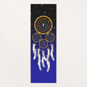 Esterilla De Yoga Cazador de sueños--Alfombra de yoga de turquesa az