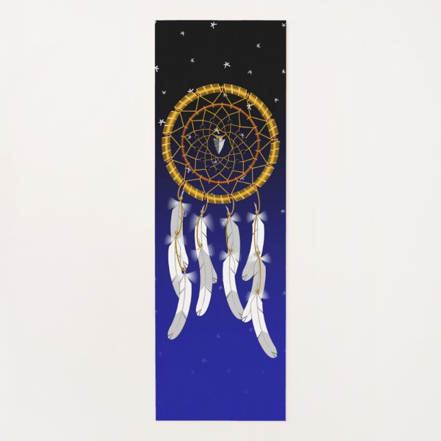 Esterilla De Yoga Cazador de Sueños--Hematita (Anverso)