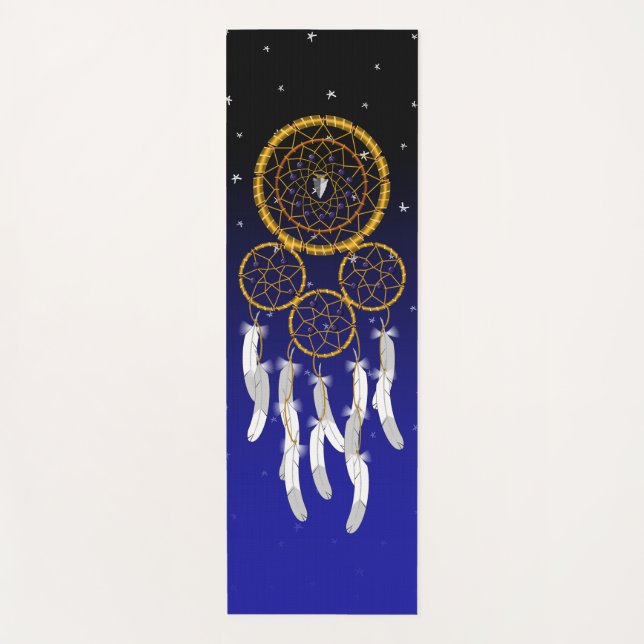 Esterilla De Yoga Cazador de Sueños--Lapis Lazuli (Anverso)