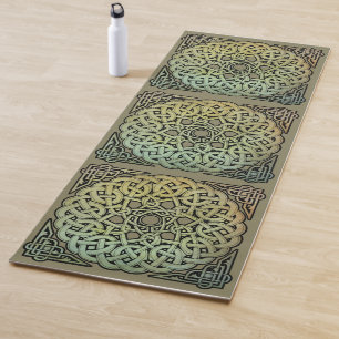Esterilla De Yoga Celtic Knotwork Mandala