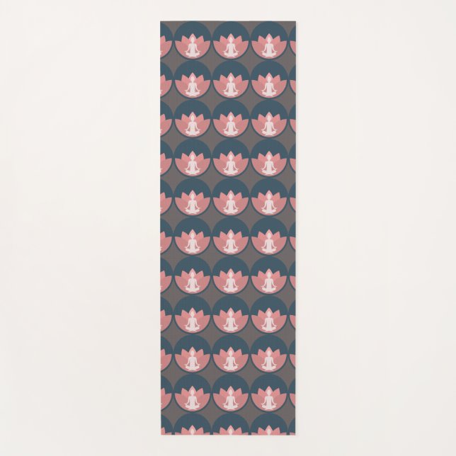 Esterilla De Yoga Centrarse en el frío (Anverso)