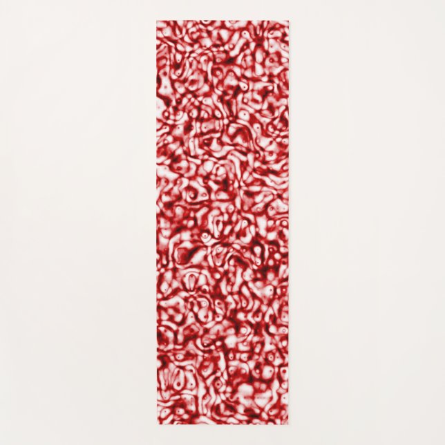 Esterilla De Yoga Cerebro Rojo (Anverso)