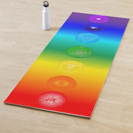 Esterilla De Yoga Chakra+Creation Mandala