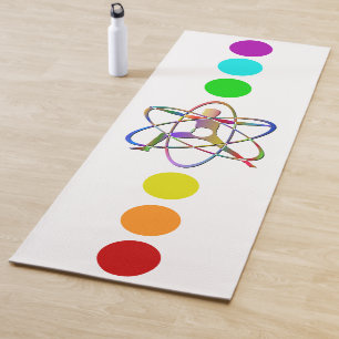 Esterilla De Yoga Chakra equilibrada arcoiris