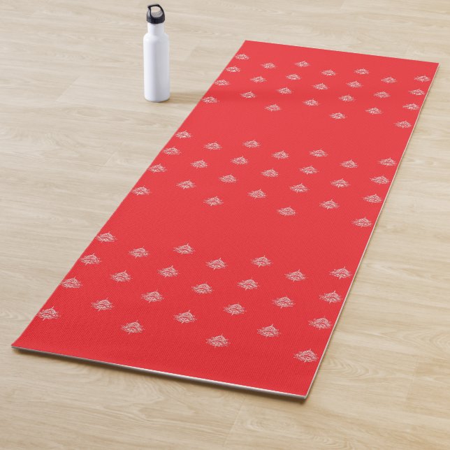 Esterilla De Yoga Cherry Red con Mandalas (In situ)