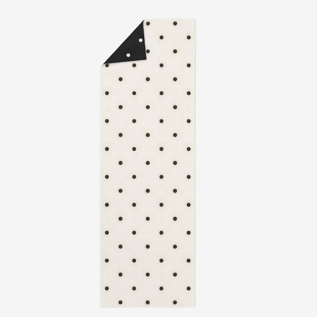 Esterilla De Yoga Chiaroscuro Polka Dots Reversibles de 2 lados (Just flip the mat for a change of scene)
