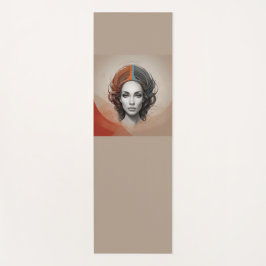 Esterilla De Yoga chica vívido fuera de adentro