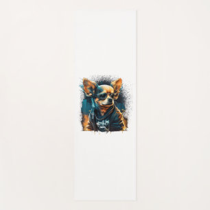 Esterilla De Yoga Chihuahua Guay Perro rap Hip-Hop Gangster