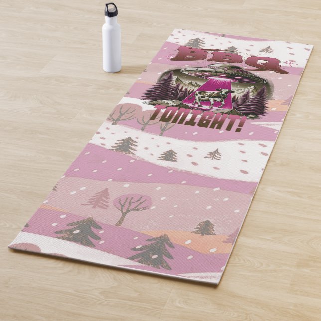 Esterilla De Yoga Chiste de secuestro de vacas en barbacoa para extr (In situ)