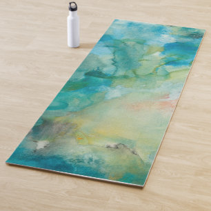 Esterilla De Yoga Cielo azul el   verde azulado interestelar