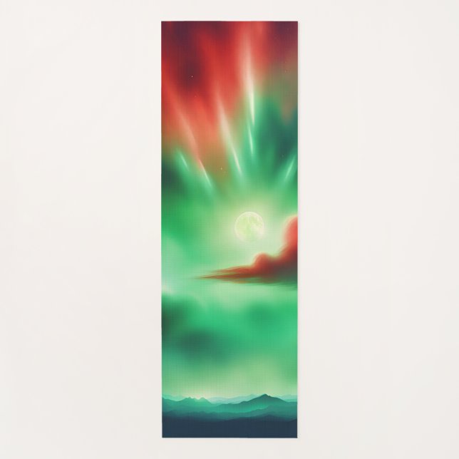 Esterilla De Yoga cielo verde (Anverso)