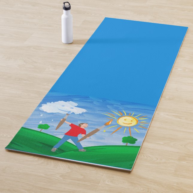 Esterilla De Yoga Cielos de pintura de niños (In situ)