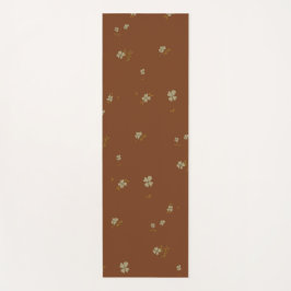 Esterilla De Yoga Cinnamon Ditsy + Jewel Toned Sea Glass Checker