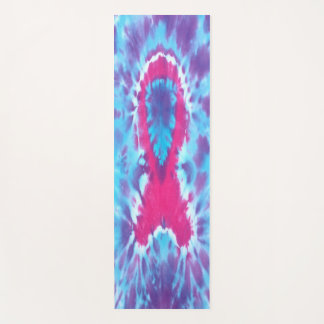 Esterilla De Yoga Cinta de la conciencia de Breastcancer de la