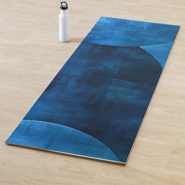 Esterilla De Yoga Círculos de la luna azul (In situ)