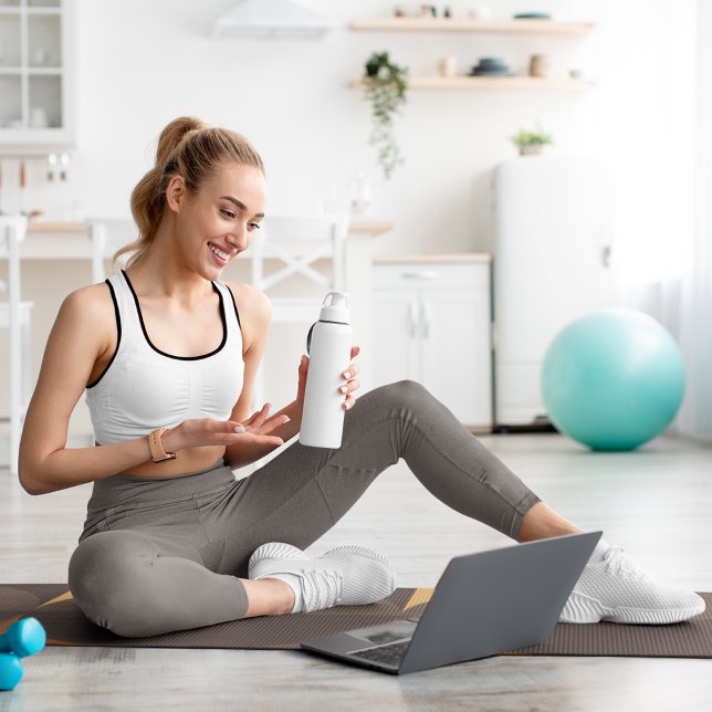 Esterilla De Yoga círculos retro marrones (Subido por el creador)