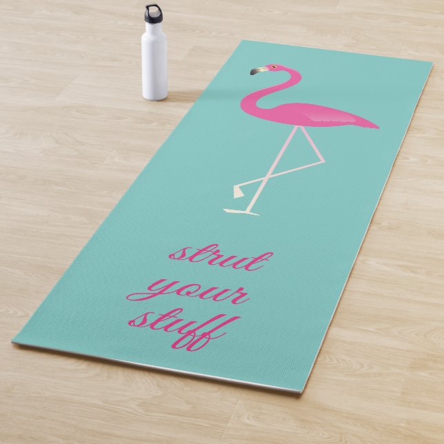Esterilla De Yoga Cita Tu Cosa Flamingo Rosa (In situ)