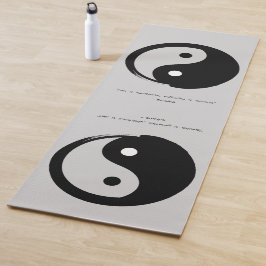 Esterilla De Yoga Cita Zen: Sabiduría y meditación