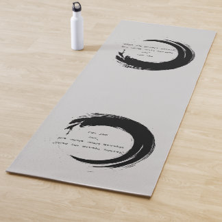 Esterilla De Yoga Cita Zen: Sabiduría y meditación